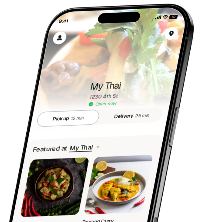 My Thai app preview
