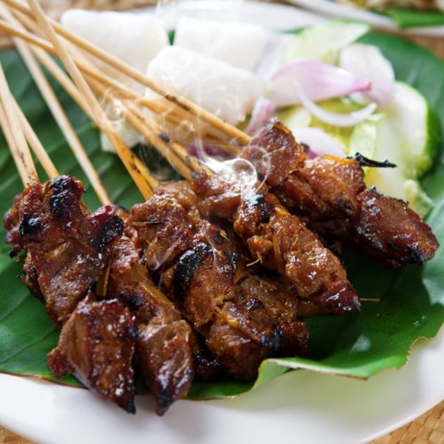 Satay (Chicken or Beef).