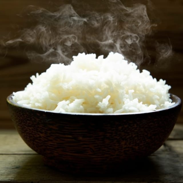 Steam Jasmine Rice.