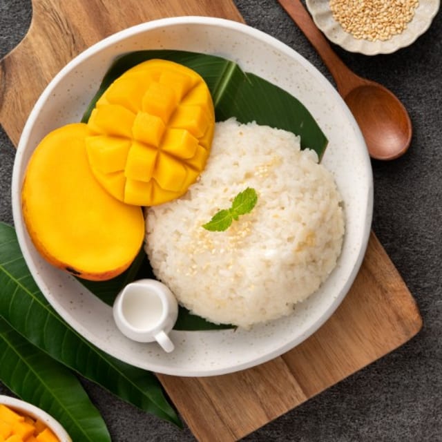 Mango with Sticky Rice.
