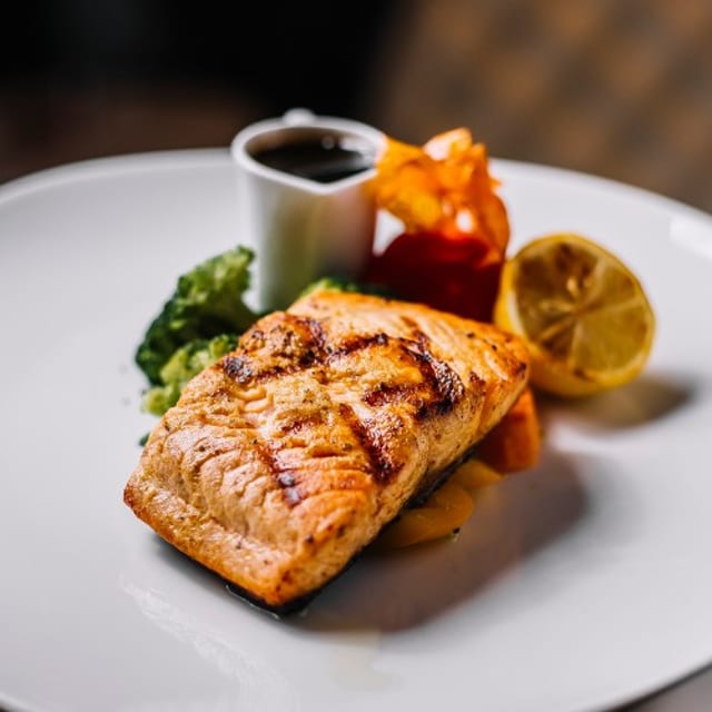 Barbecue Salmon.