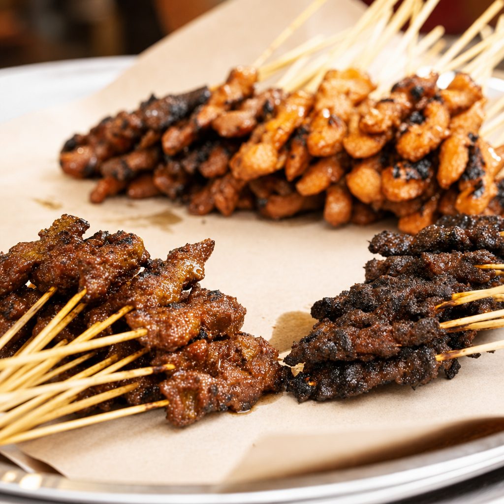 Satay (Chicken or Beef).