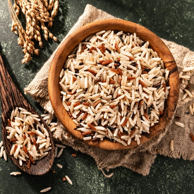 Brown Rice.