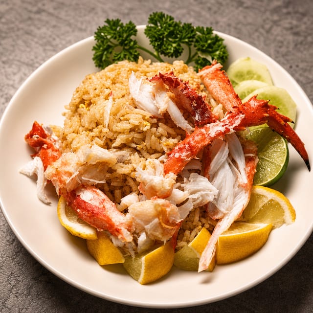 Crab Fried Rice.