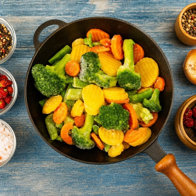 Boiled Vegetables.