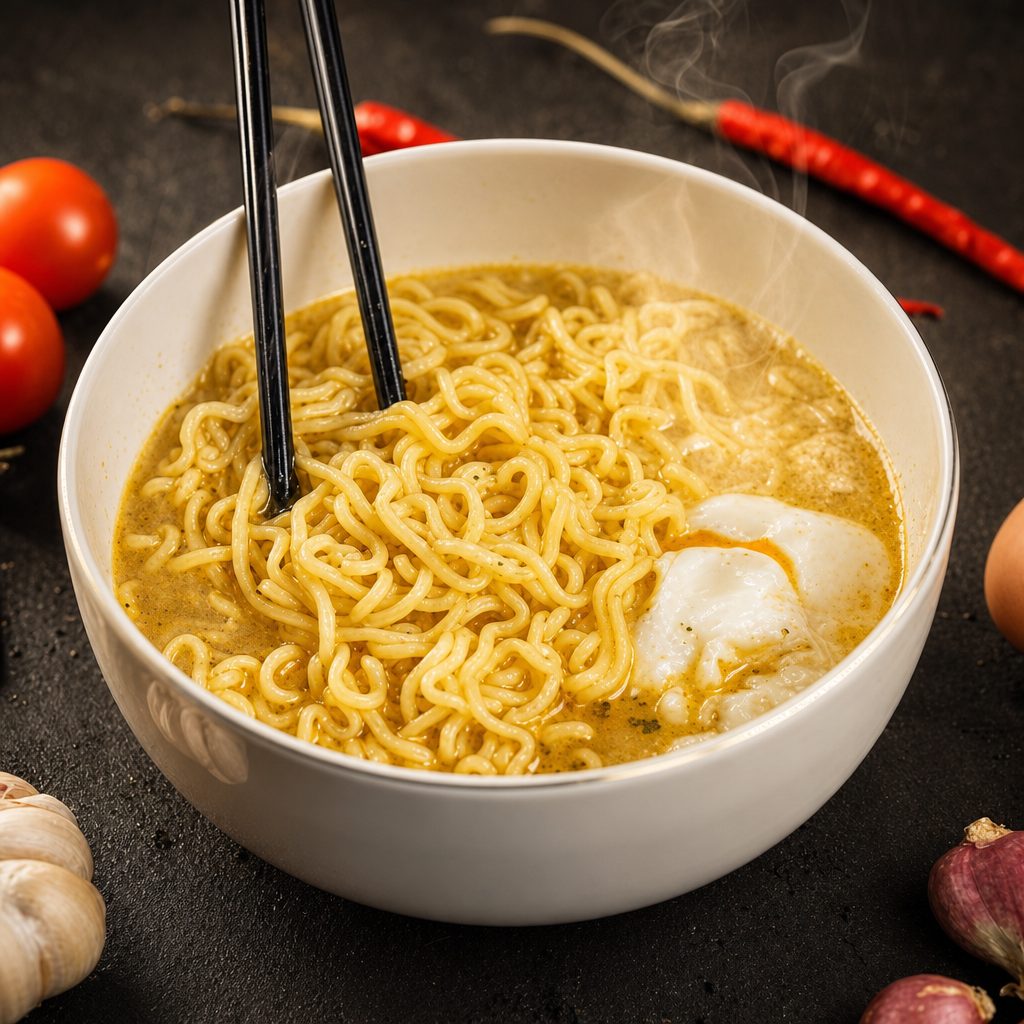 My Thai Egg Noodles.