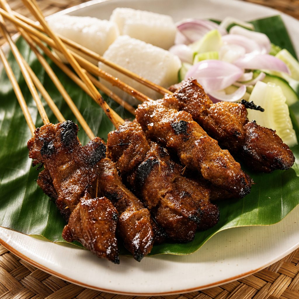 Satay (Chicken or Beef).