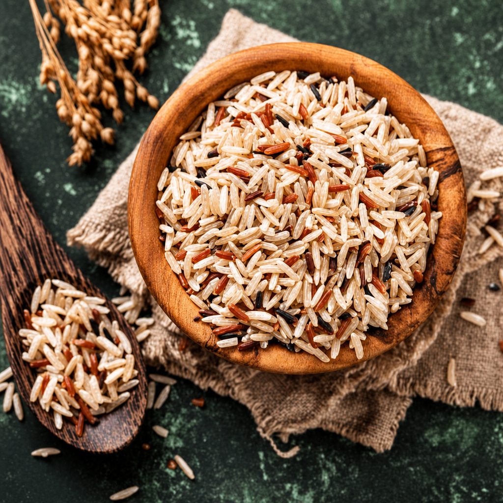 Brown Rice.