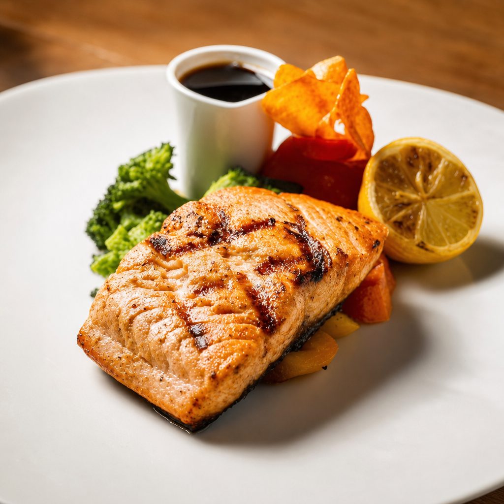 Barbecue Salmon.