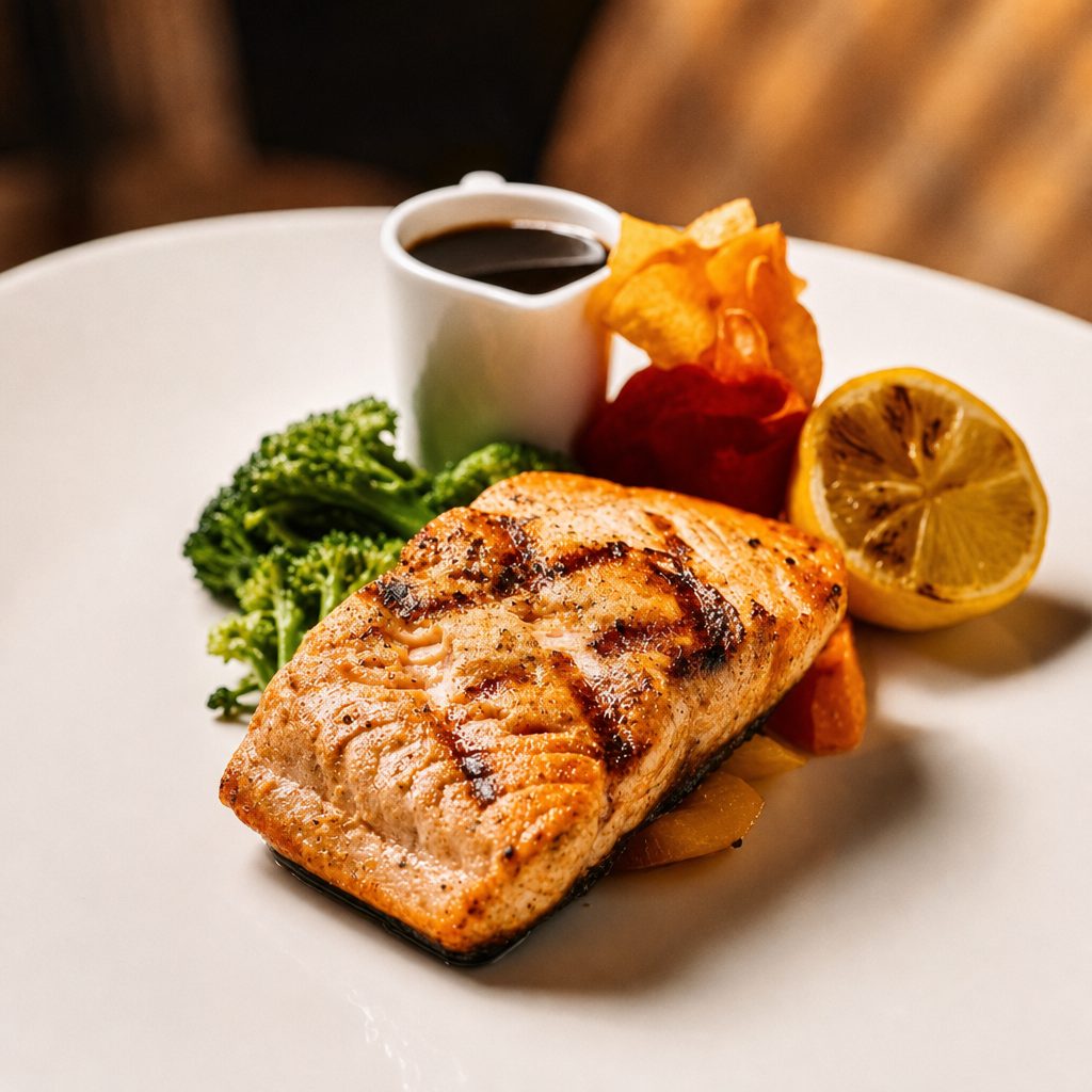 Barbecue Salmon.