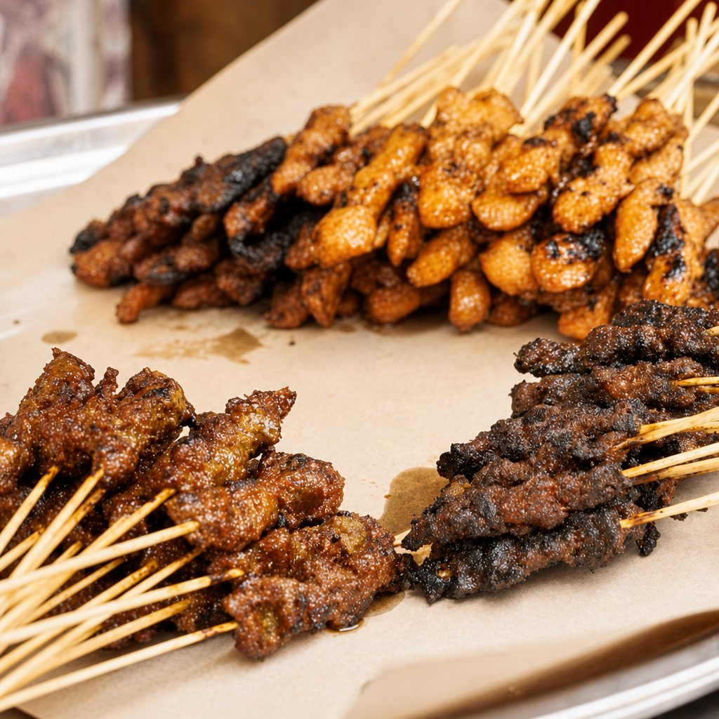 Satay (Chicken or Beef).