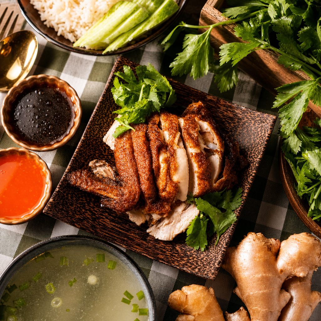 Barbecue Roasted Duck.
