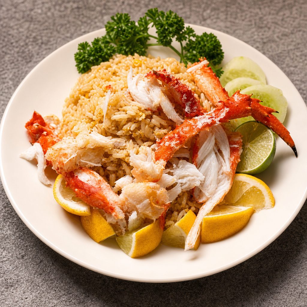 Crab Fried Rice.