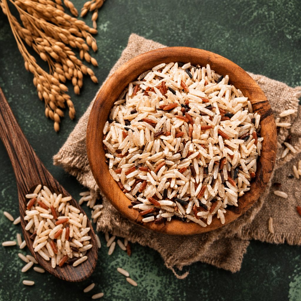 Brown Rice.