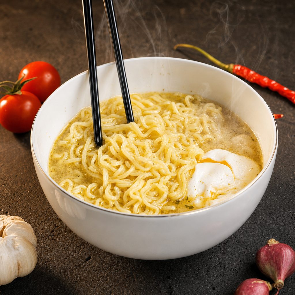 My Thai Egg Noodles.